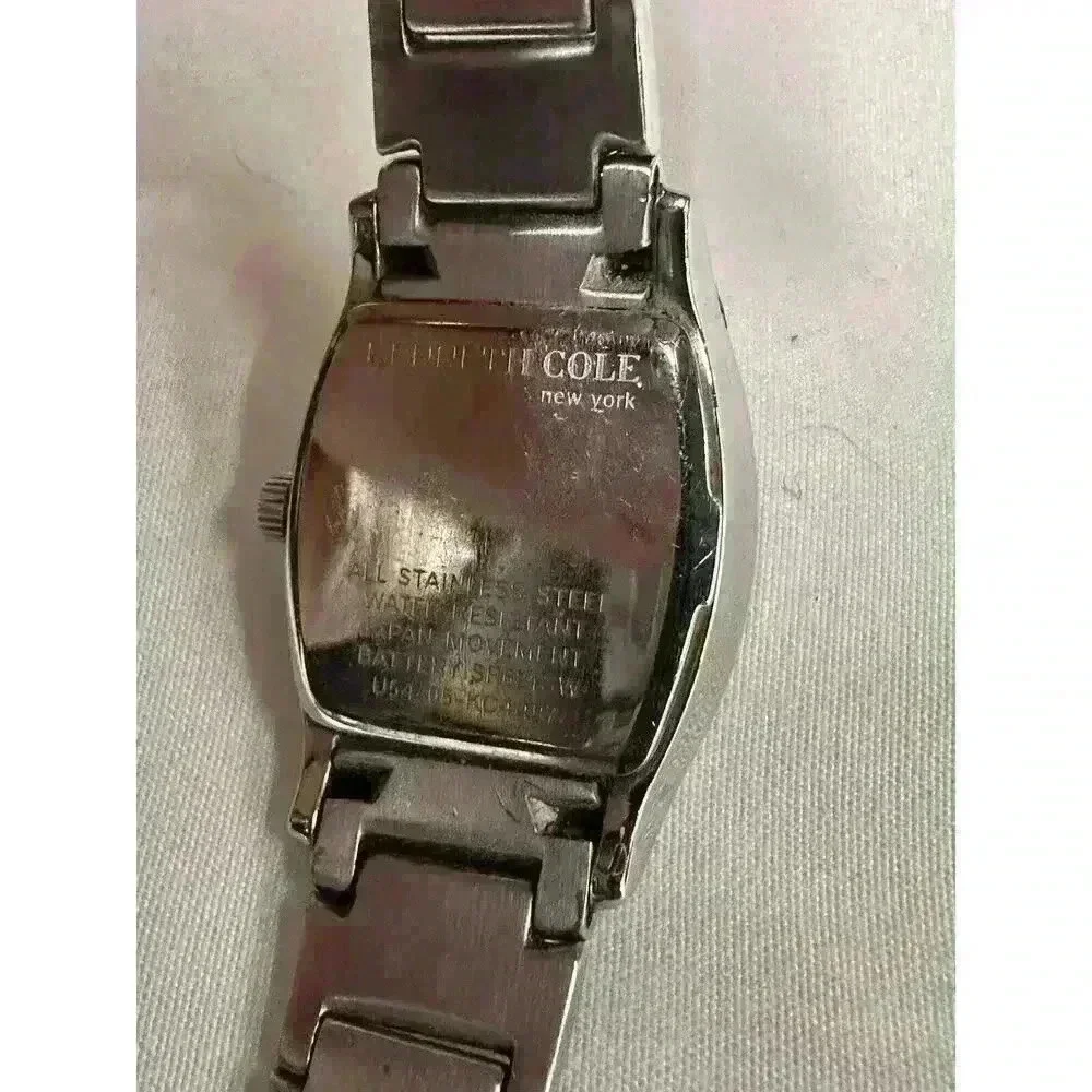 Woman’s Kenneth Cole Watch New York Stainless Steel Watch Works Great